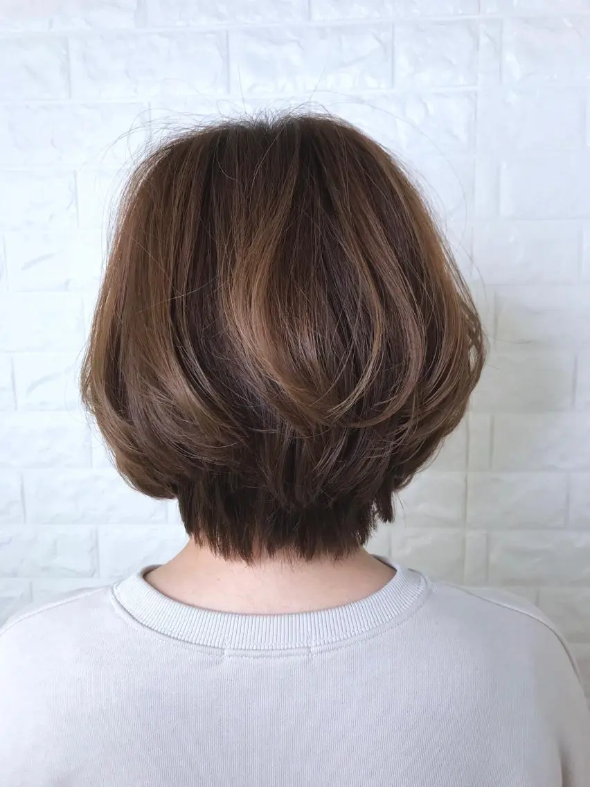 ショート カラー アッシュ ベージュカラー 透明感カラー ハイライトカラー イルミナカラー カット ヘアカラー 髪質改善縮毛矯正 美容師✂️山崎竜二のヘアスタイル