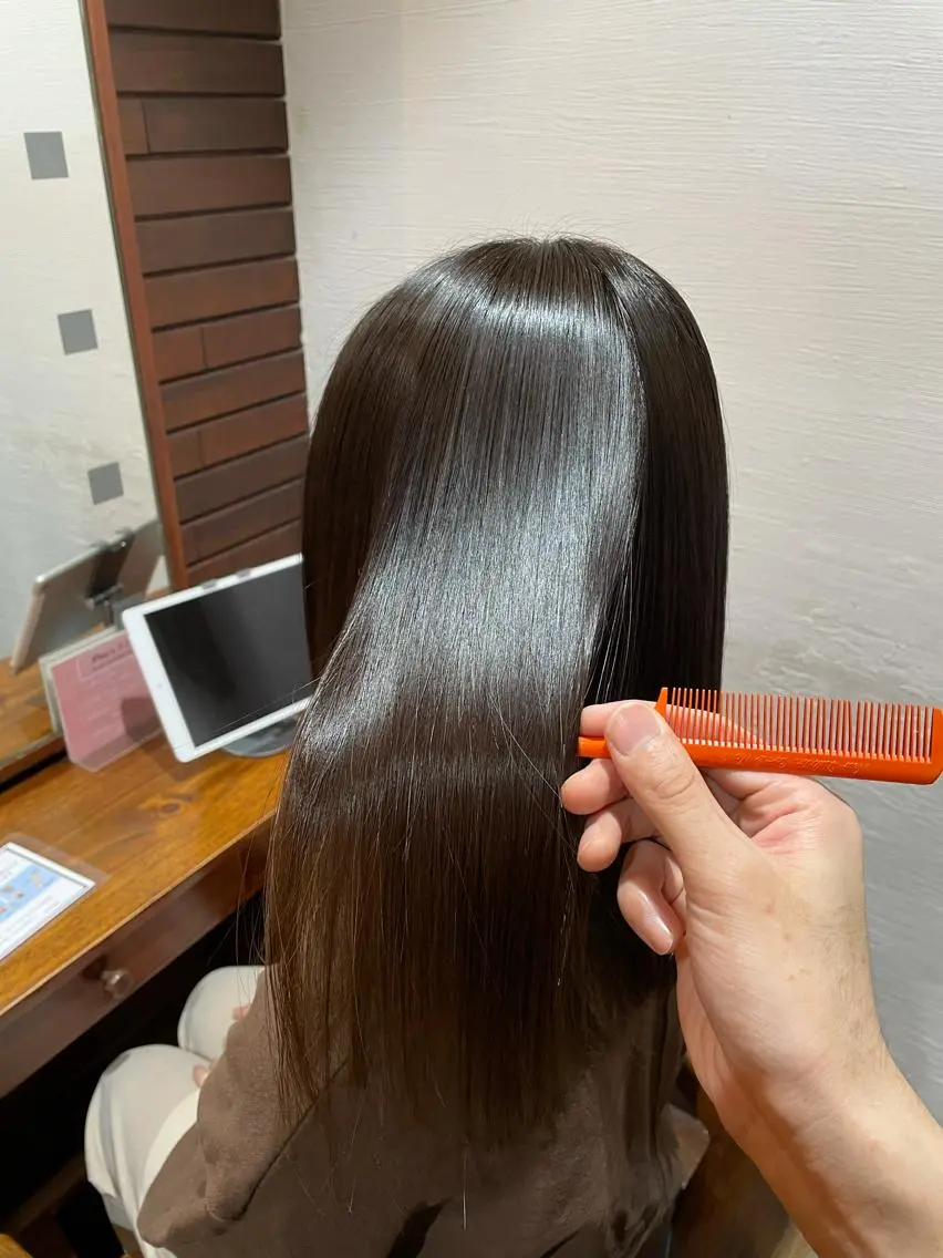 ミディアム トリートメント 酸熱トリートメント stylist YUTOのヘアスタイル