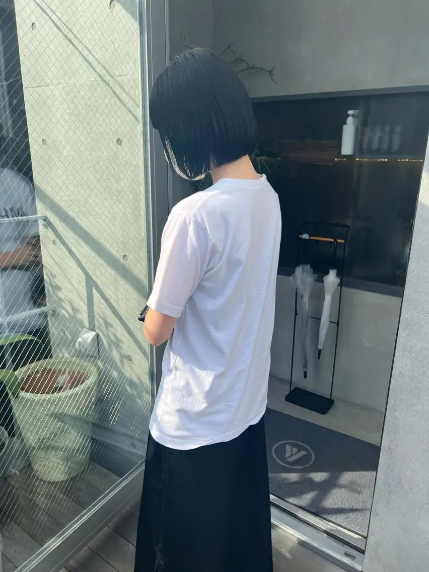 ショート ボブ カット ヘアカラー トリートメント sakoda shunkiのヘアスタイル