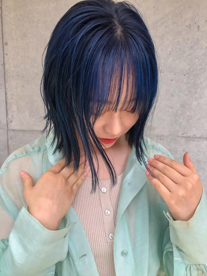 ショート ヘアカラー トリートメント nessヤマサキ リュウタのヘアスタイル