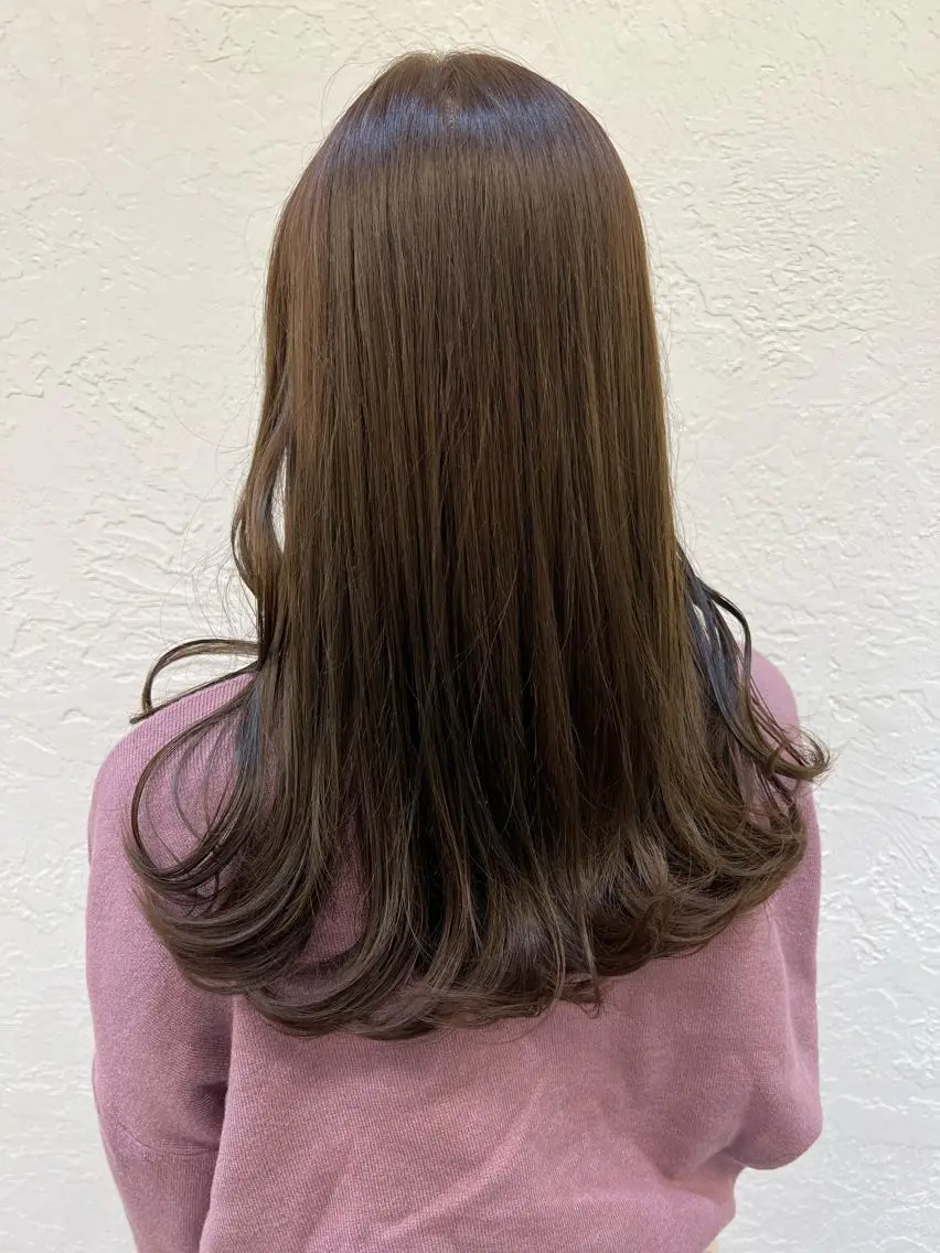 ロング カラー 髪質改善/縮毛矯正 鈴木裕介のヘアスタイル
