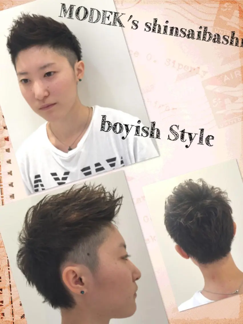 ショート ショートヘア ハイトーン×髪質改善 KENTAのヘアスタイル