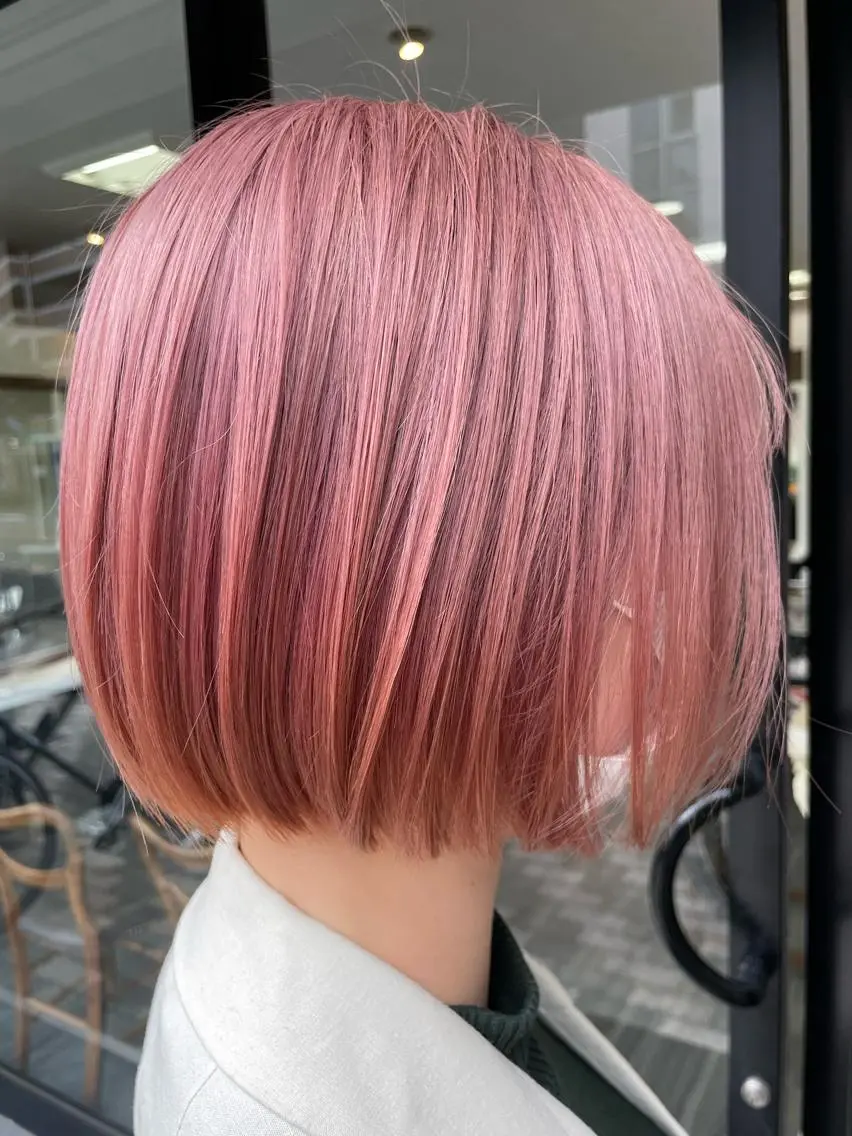 ショート カラー 髪質改善 makiuchiのヘアスタイル