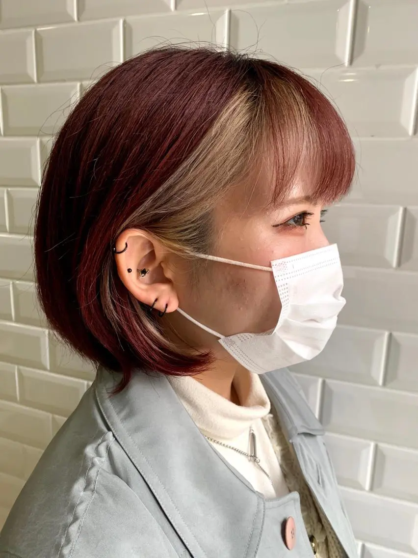 ショート カラー appiis 柳田葵　横浜のヘアスタイル