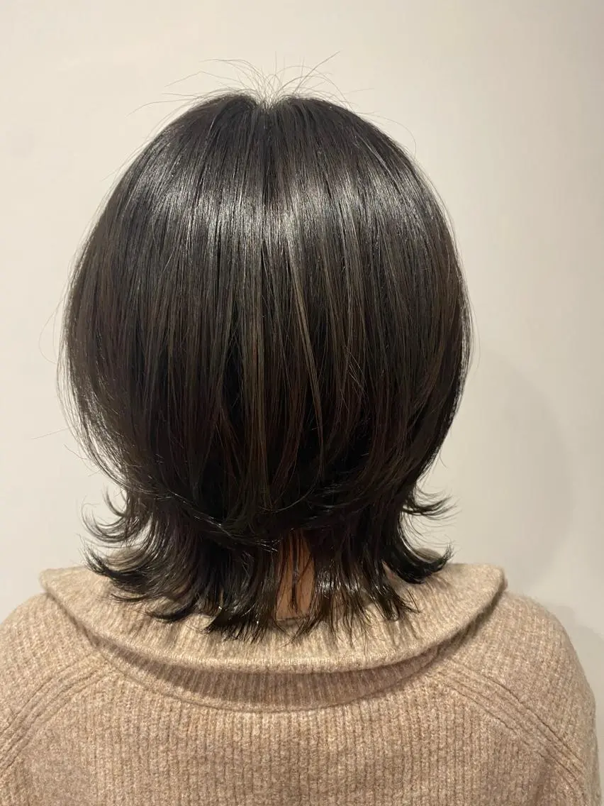 ミディアム 後藤 美咲のヘアスタイル