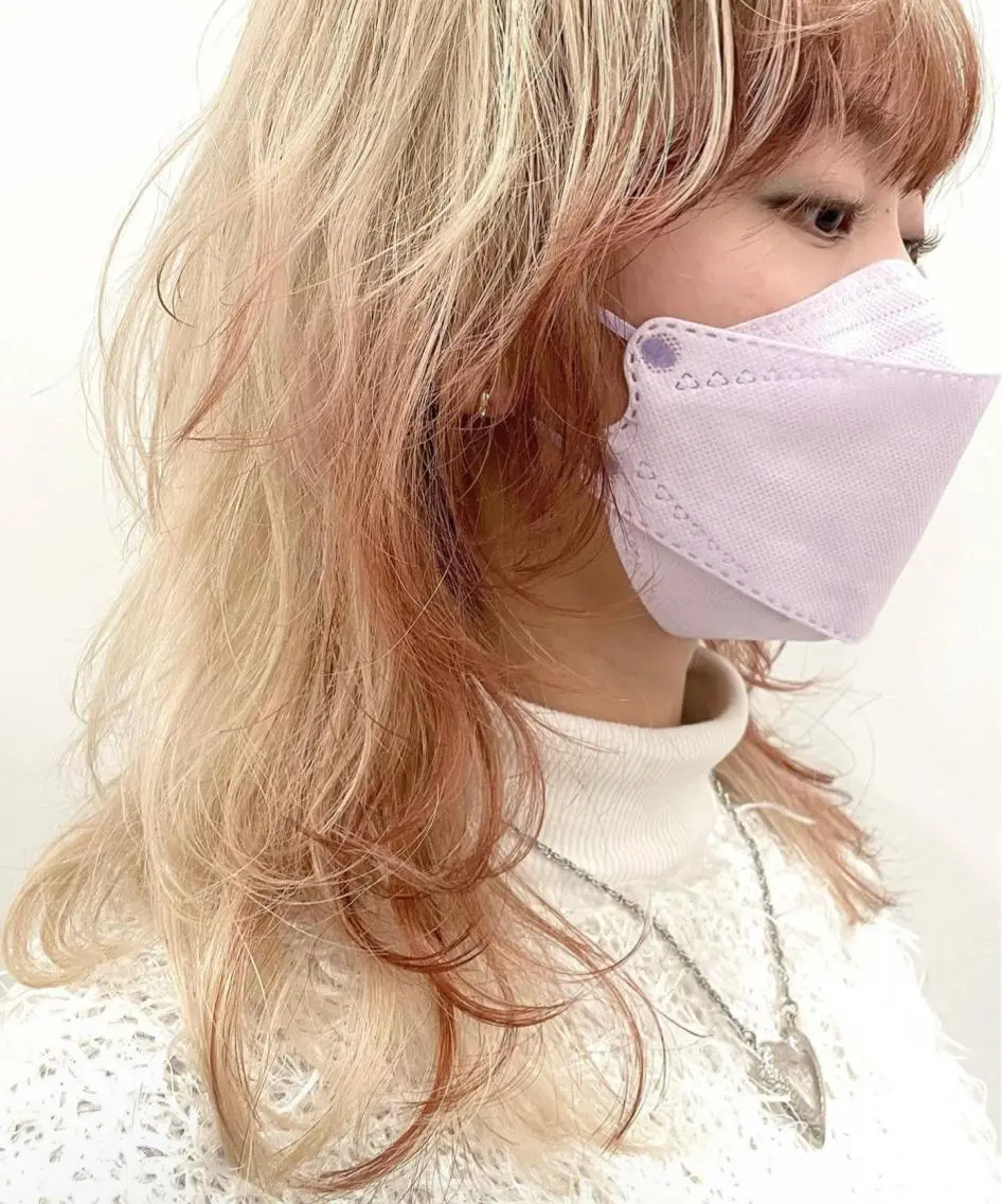 ミディアム カラー 🫧ハイトーン✨格安 より質💐マンツーマのヘアスタイル
