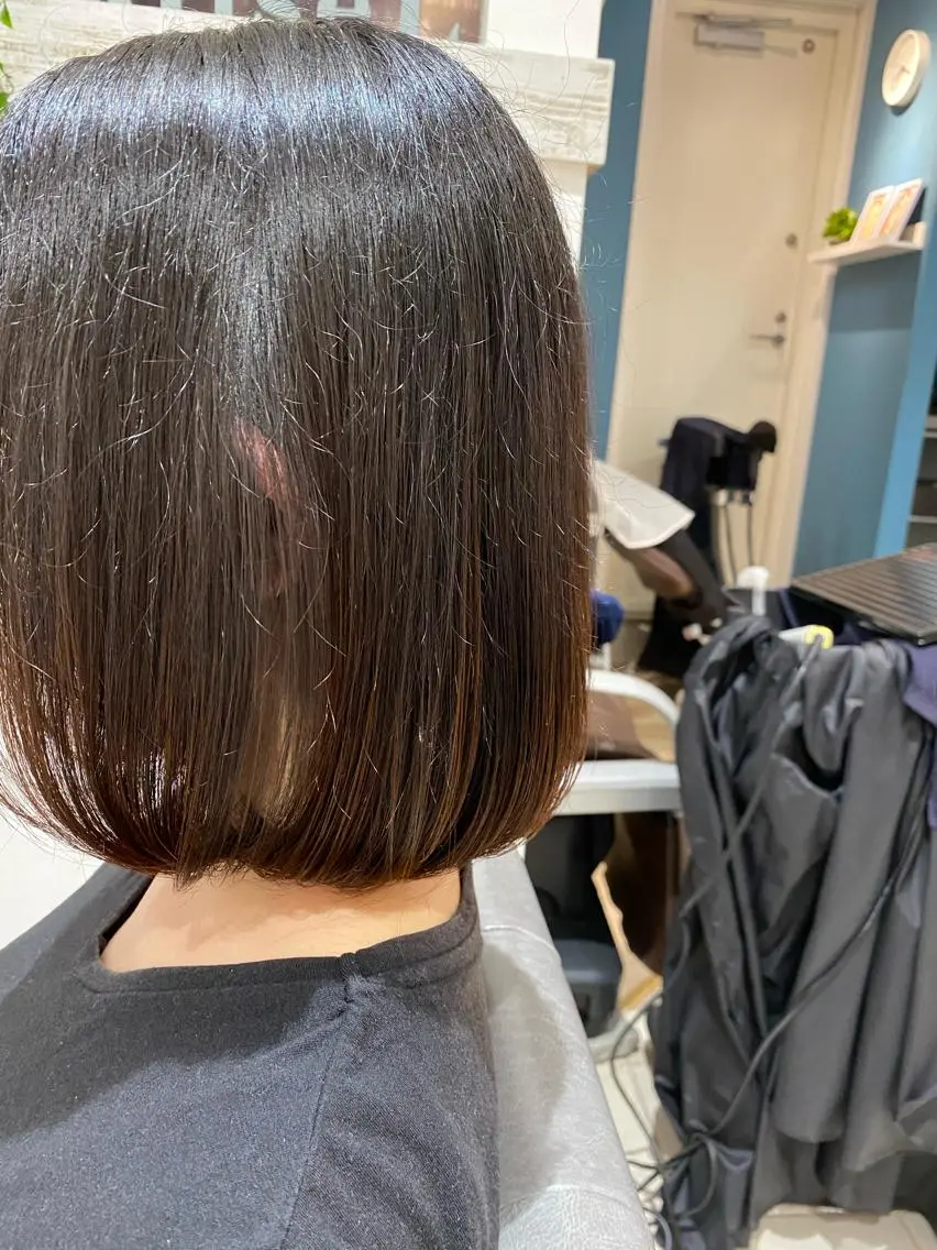 ミディアム jill by gisel＿のヘアスタイル