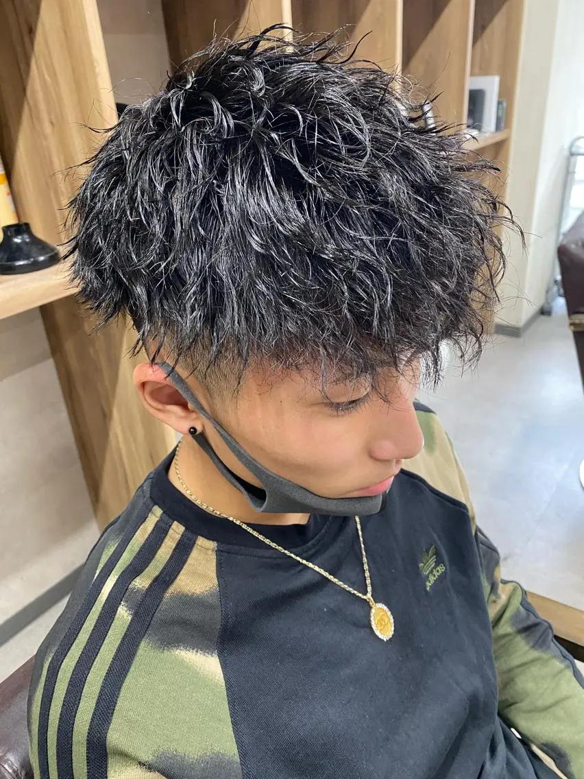 パーマ メンズ カット パーマ 【メンズ専門美容師】 NUMBER.12のヘアスタイル