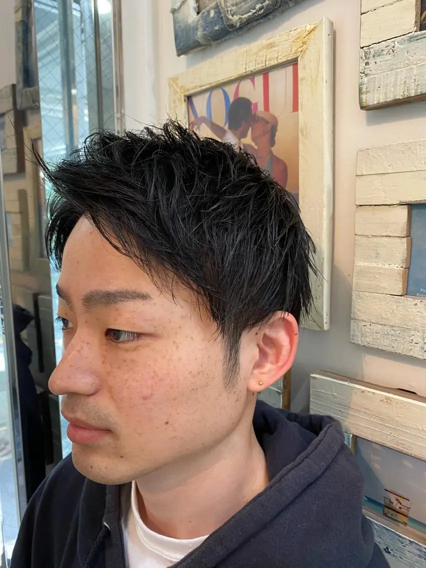 ショート メンズ 松井 敬太郎のヘアスタイル