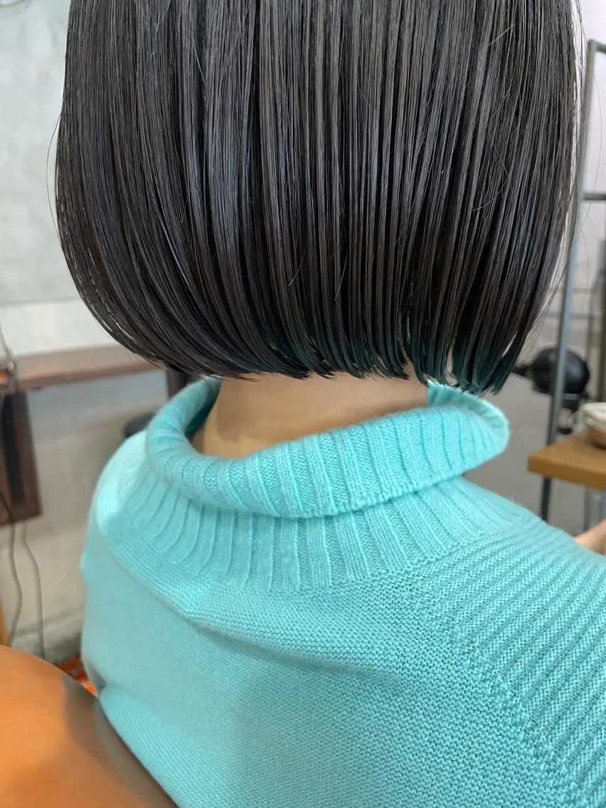 ミディアム カット ayane⭐️ボブ・ ショート・パーマのヘアスタイル