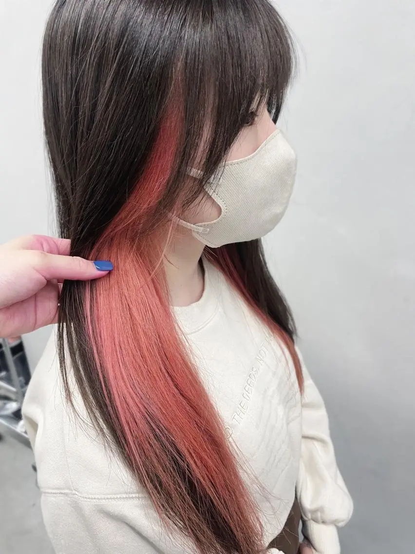 ロング カラー ヘアアレンジ HERMITAGE/ chihiroのヘアスタイル