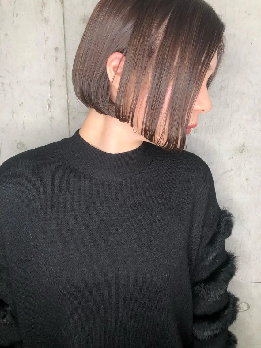 ショート カラー 🌟色落ちまで綺麗/ ブリーチ/RYO⭐️のヘアスタイル