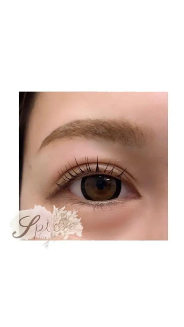 マツエク・マツパ アイブロウ 眉毛ワックス脱毛 一重×まつ毛パーマ Eyelist nakaseのマツエク・マツパデザイン