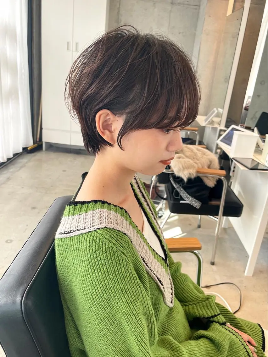 ショート カラー 【ショートカット 美髪矯正】今井隆太のヘアスタイル