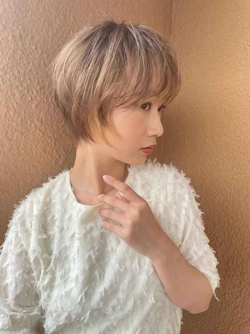ショート ショートショートボブ うるはのヘアスタイル