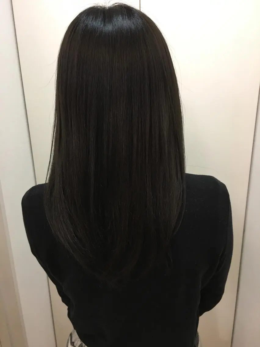 ロング カラー 透明感カラー カット ヘアカラー トリートメント 髪質改善/縮毛矯正 /恵比寿/横山将大のヘアスタイル