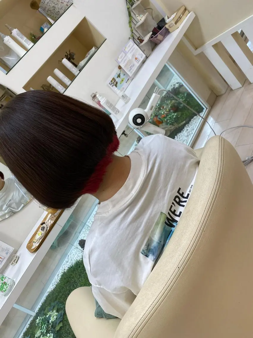 カラー おん眉美容師eMu✄ yuka‪🤍のヘアスタイル