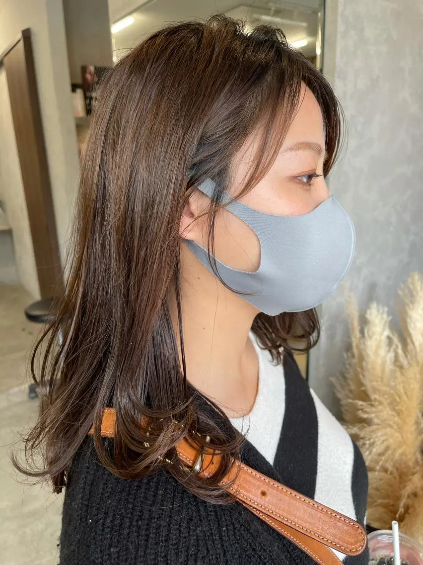 ミディアム ダブルカラー /まつ毛パーマ🎀のヘアスタイル