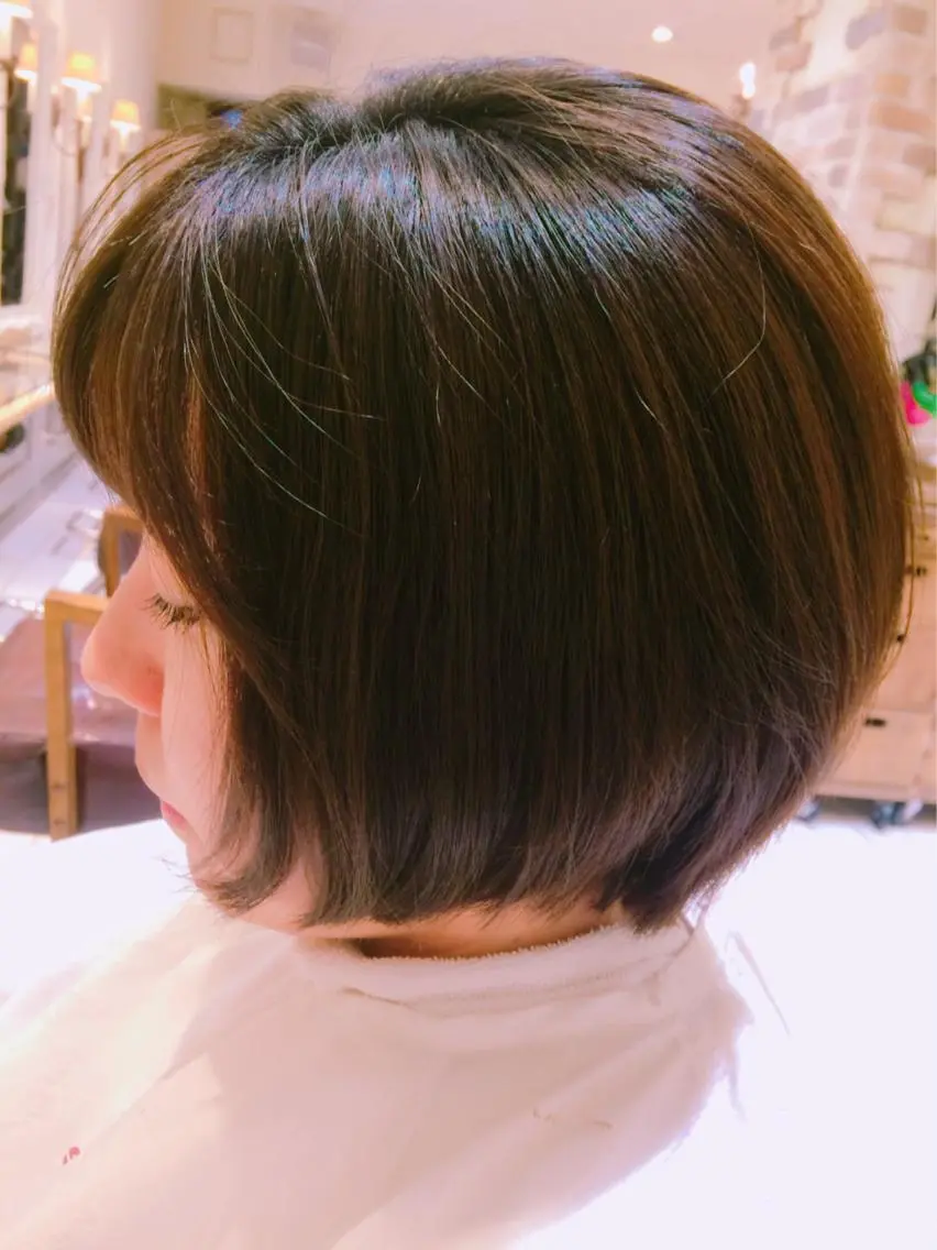 ショート カラー ショートヘア トリートメント MeL 横浜/ MIHOのヘアスタイル
