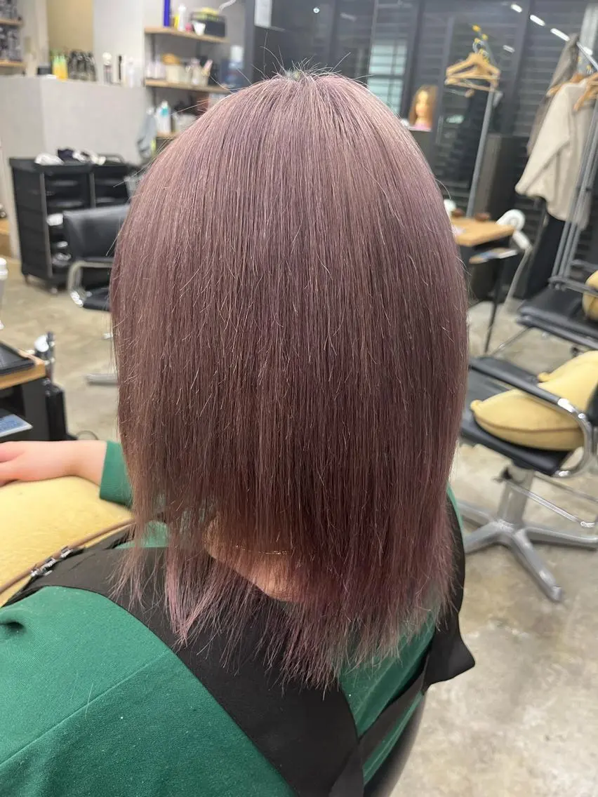 ミディアム わたる /カットモデル募集のヘアスタイル