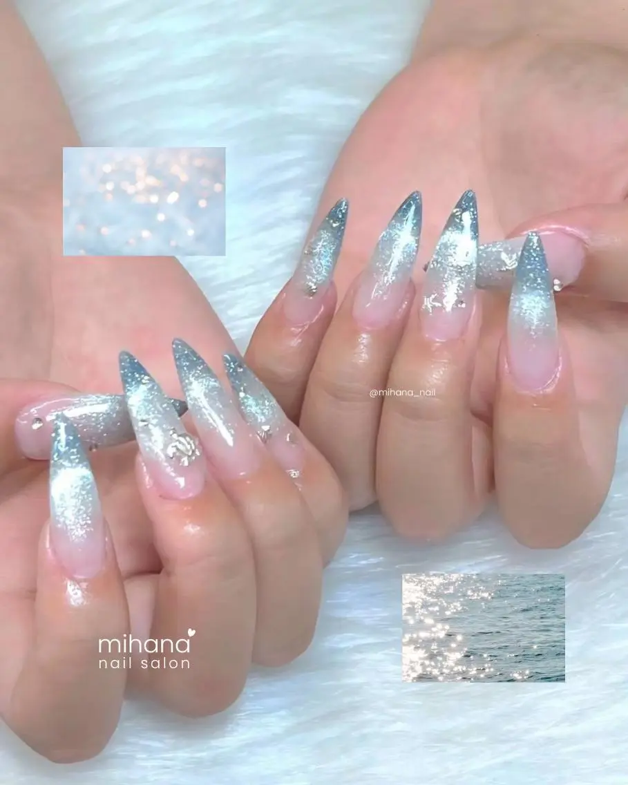 ネイル アートネイル 持ち込み ニュアンスネイル ハンドネイル Arté.*✦ 西川口Nailのネイルデザイン
