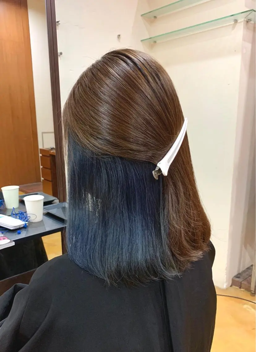 ショート カラー ヘアカラー 韓国レイヤーカット★ 小林大樹のヘアスタイル