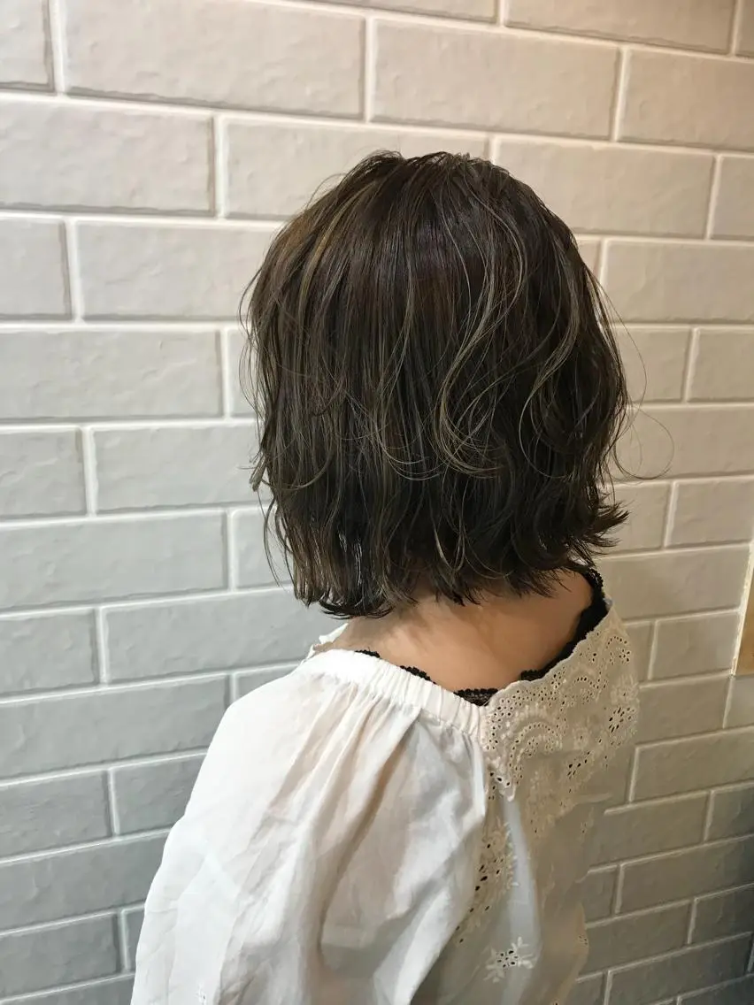 ショート ハイライト en Siena エンシエナのヘアスタイル