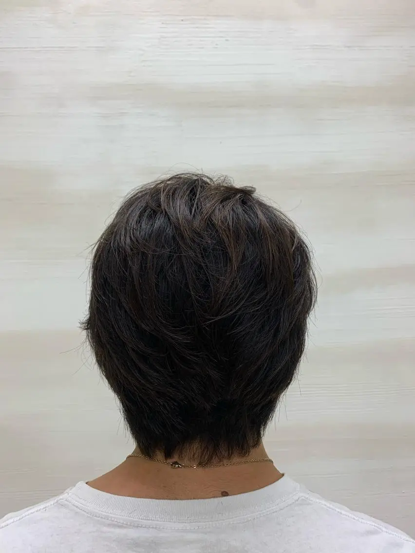 ショート メンズ 遊佐 瑞紀のヘアスタイル