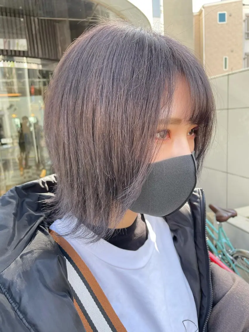 ショート カラー ヘアカラー トリートメント 古指 匠巳のヘアスタイル