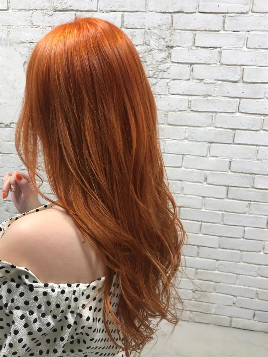 ロング カラー バレイヤージュ ブリーチ ケアブリーチ ダブルカラー ハイライトカラー welring hair salonのヘアスタイル