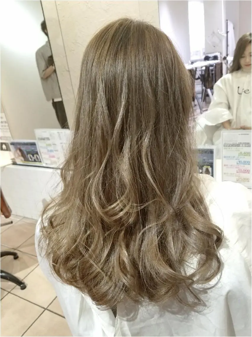 ロング カラー ベージュカラー 【髪質改善美容師】t occa茨木篠原健太のヘアスタイル