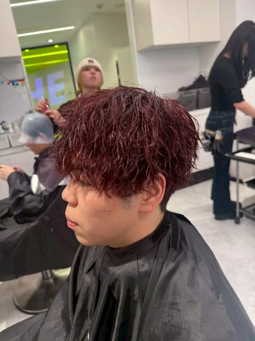 メンズ 韓国風メンズ特化 ⛓️BLUCK札幌のヘアスタイル