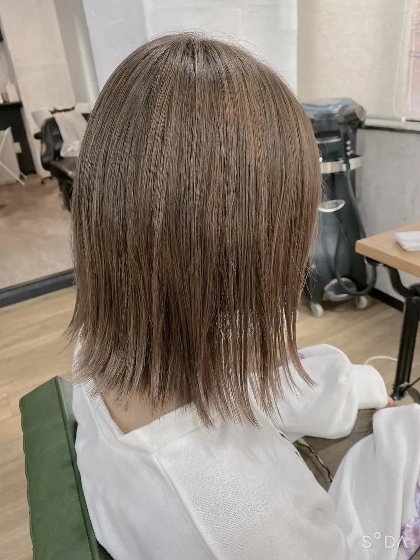 ミディアム pif designのヘアスタイル