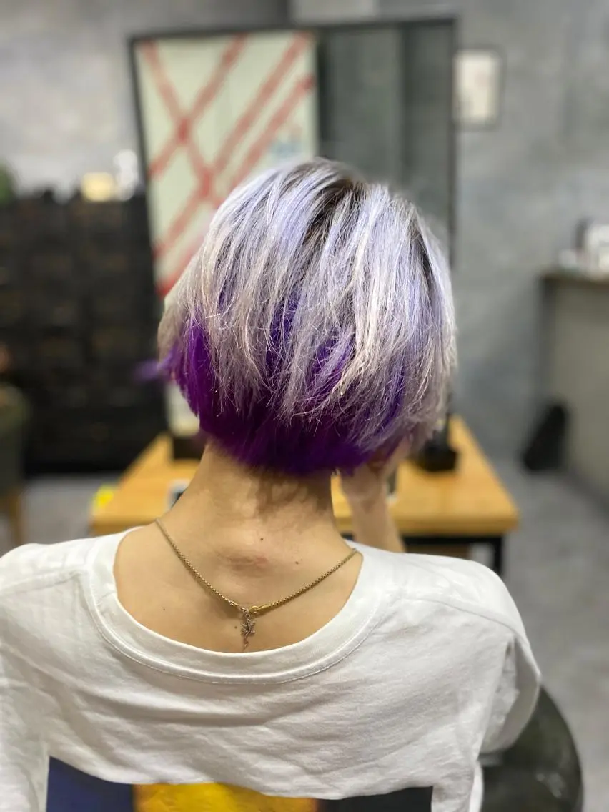 ショート カラー インナーカラー カット ヘアカラー パーマ トリートメント ヘッドスパ 加藤 琢也のヘアスタイル