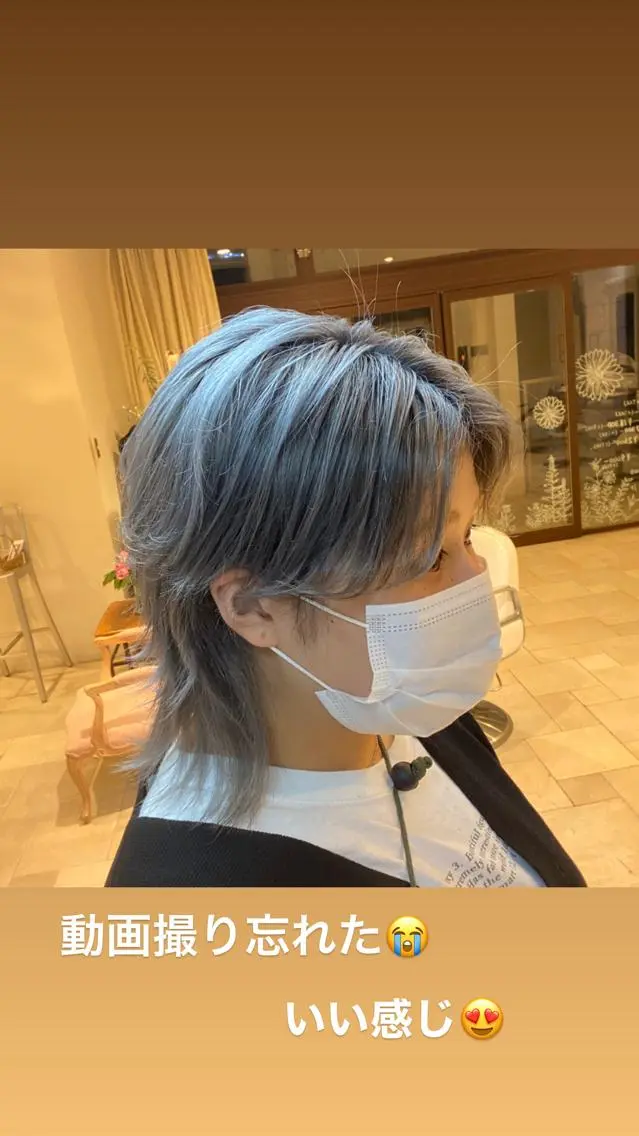 ミディアム カラー ヘアアレンジ 美髪矯正 韓国レイヤーのヘアスタイル