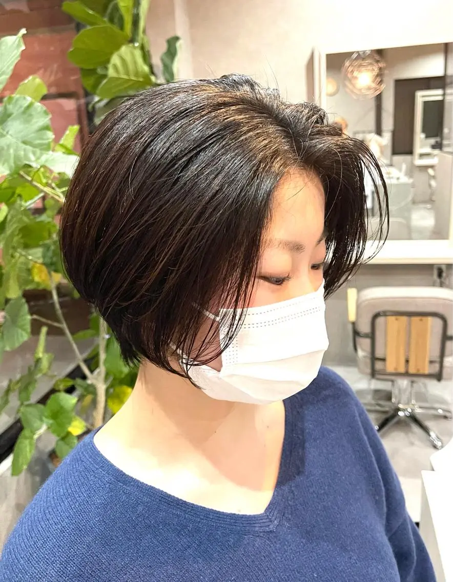 ショート カット トリートメント 一ノ瀬 暁のヘアスタイル