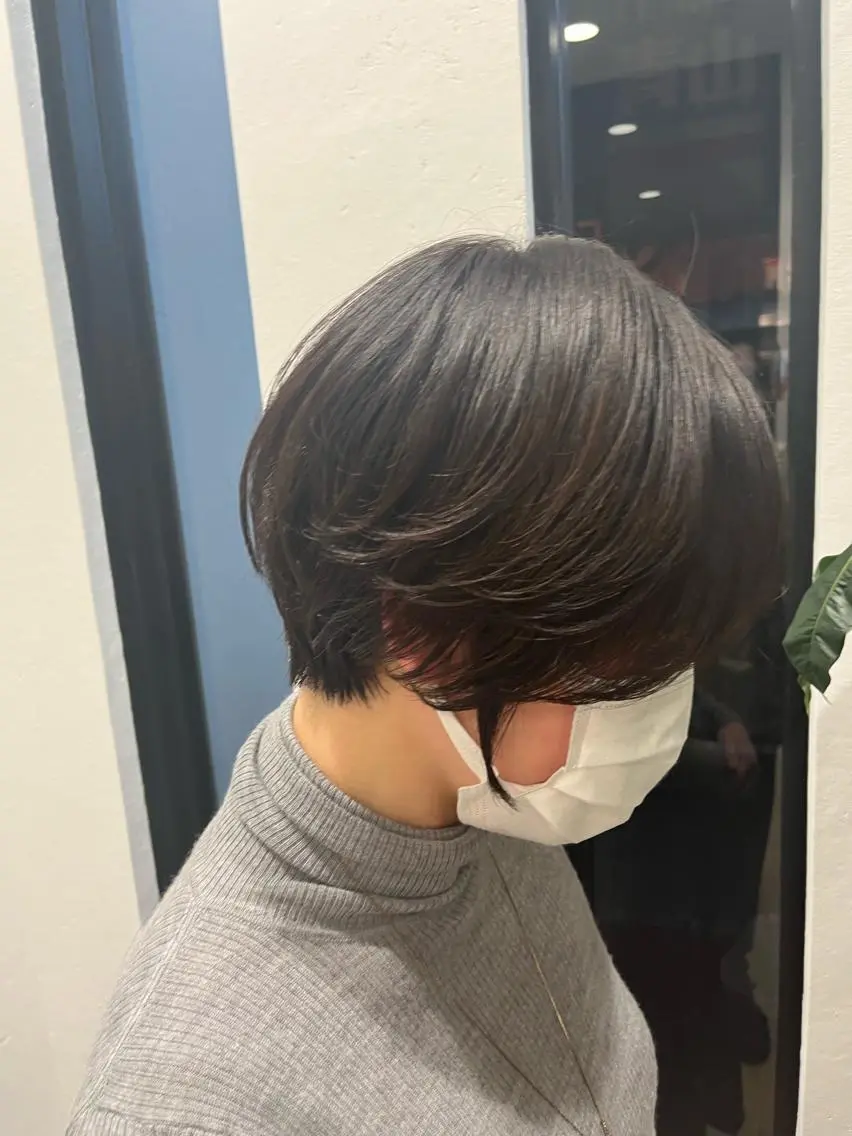 ショート 角田 雅行のヘアスタイル