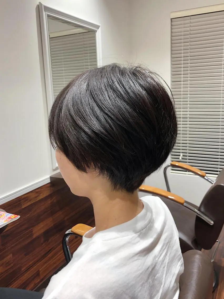 ショート カット 名古屋 北区  黒川 wacca 安井隆一のヘアスタイル