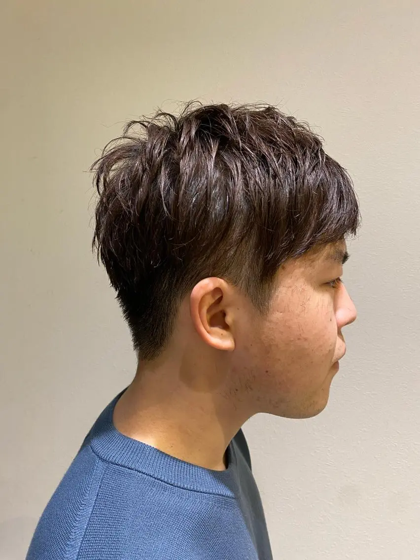 メンズ カット ヘッドスパ 鹿児島 聖来のヘアスタイル