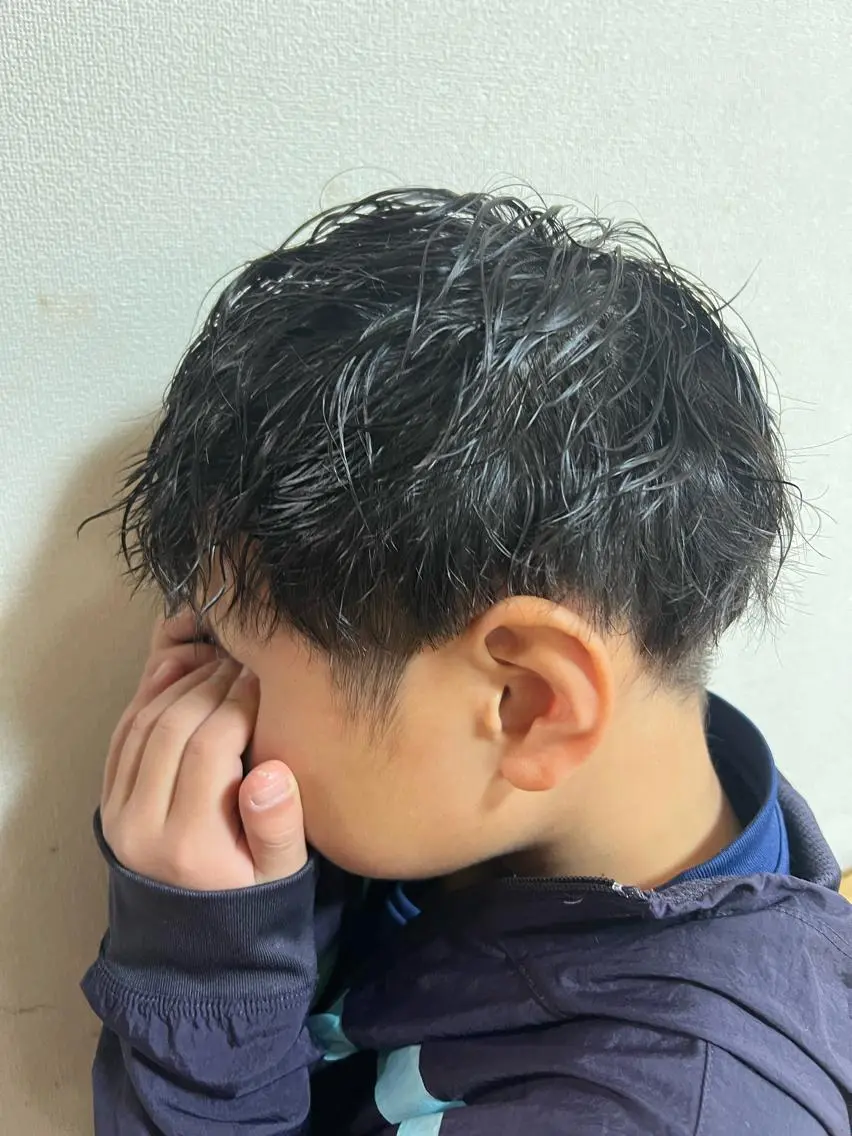 パーマ キッズ ☁ 🍀 ̖́-MIWAのヘアスタイル