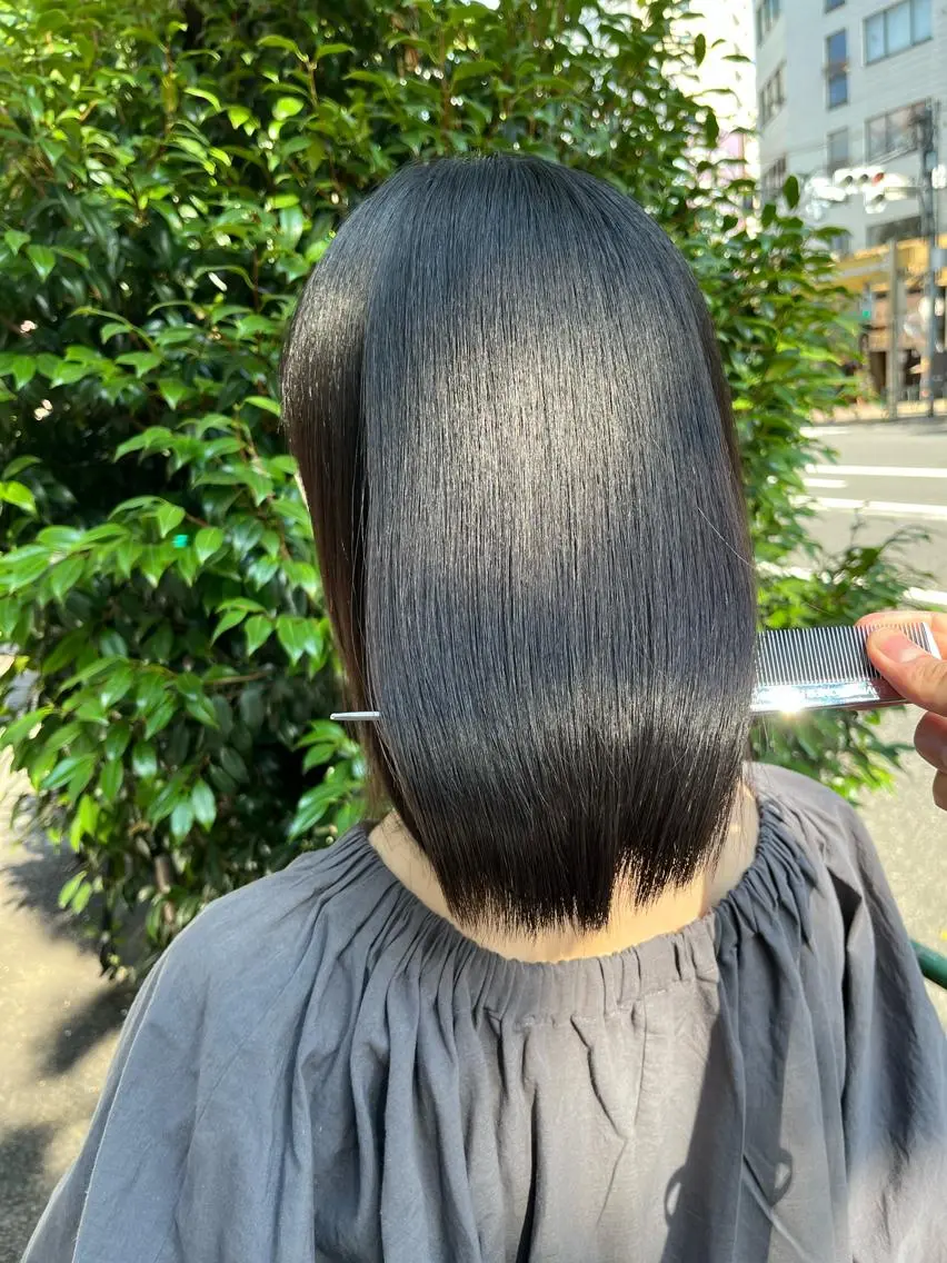 ミディアム 【髪質改善特化･ 福田航洋】のヘアスタイル