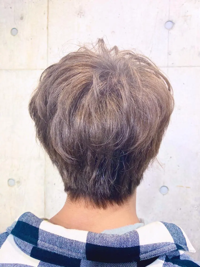 カラー メンズ メンズブリーチカラー /パーマ ごーた立川のヘアスタイル