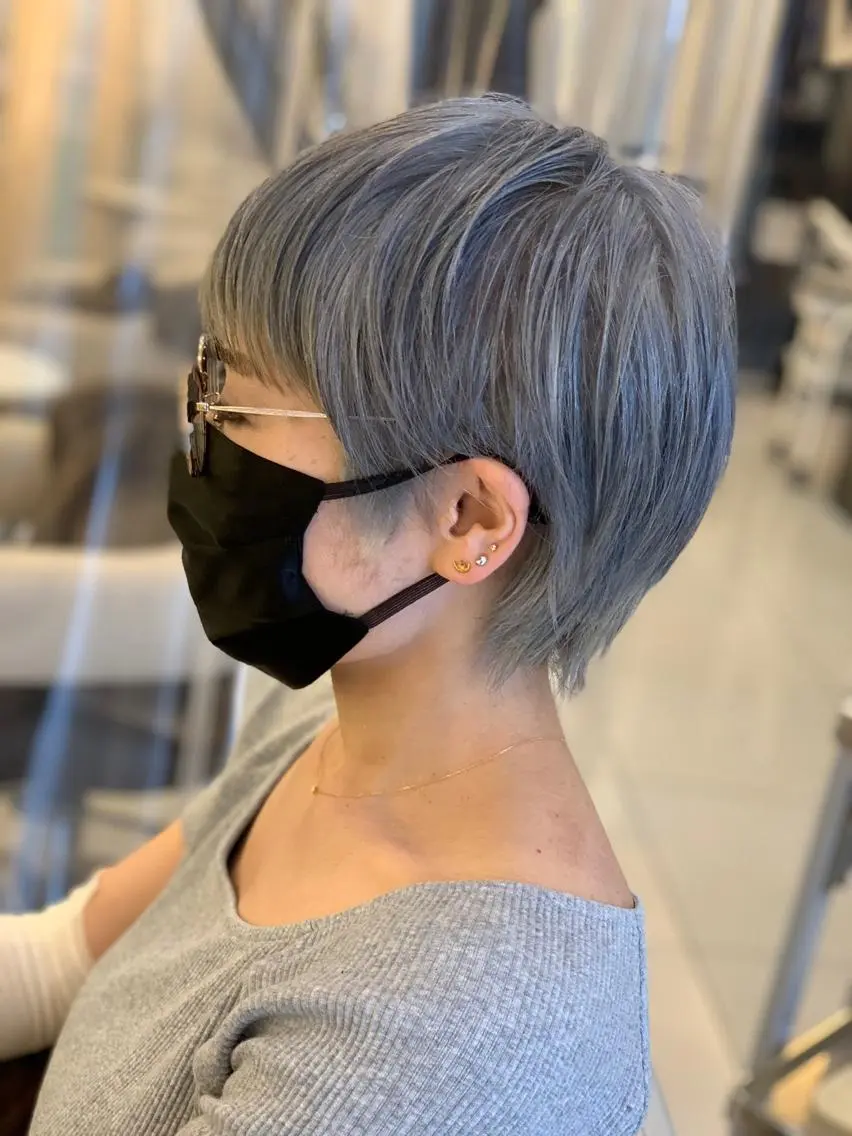 ショート カラー ヘアカラー トータルビューティー K:R鶴川のヘアスタイル