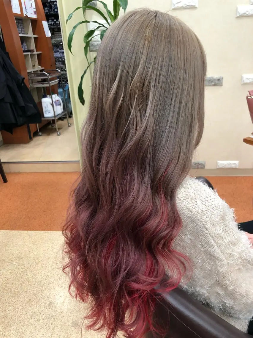 ロング カラー 【ニュアンスカラー・ 髪質改善】スズキカナのヘアスタイル