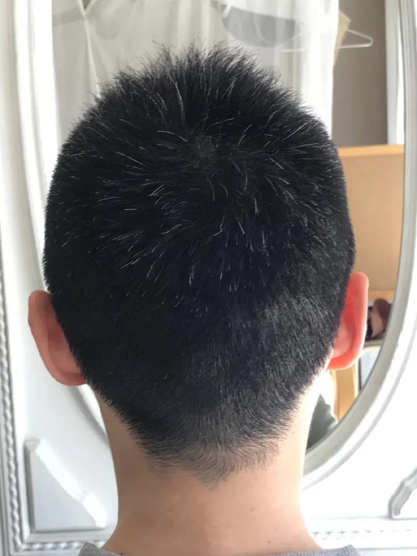 ショート メンズ フリーランス SATOUのヘアスタイル