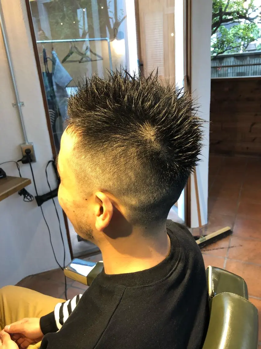 ショート メンズ カット 冨士川 英樹のヘアスタイル
