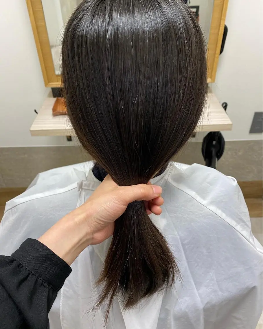 ロング 美髪クリエーター テラダタエコのヘアスタイル