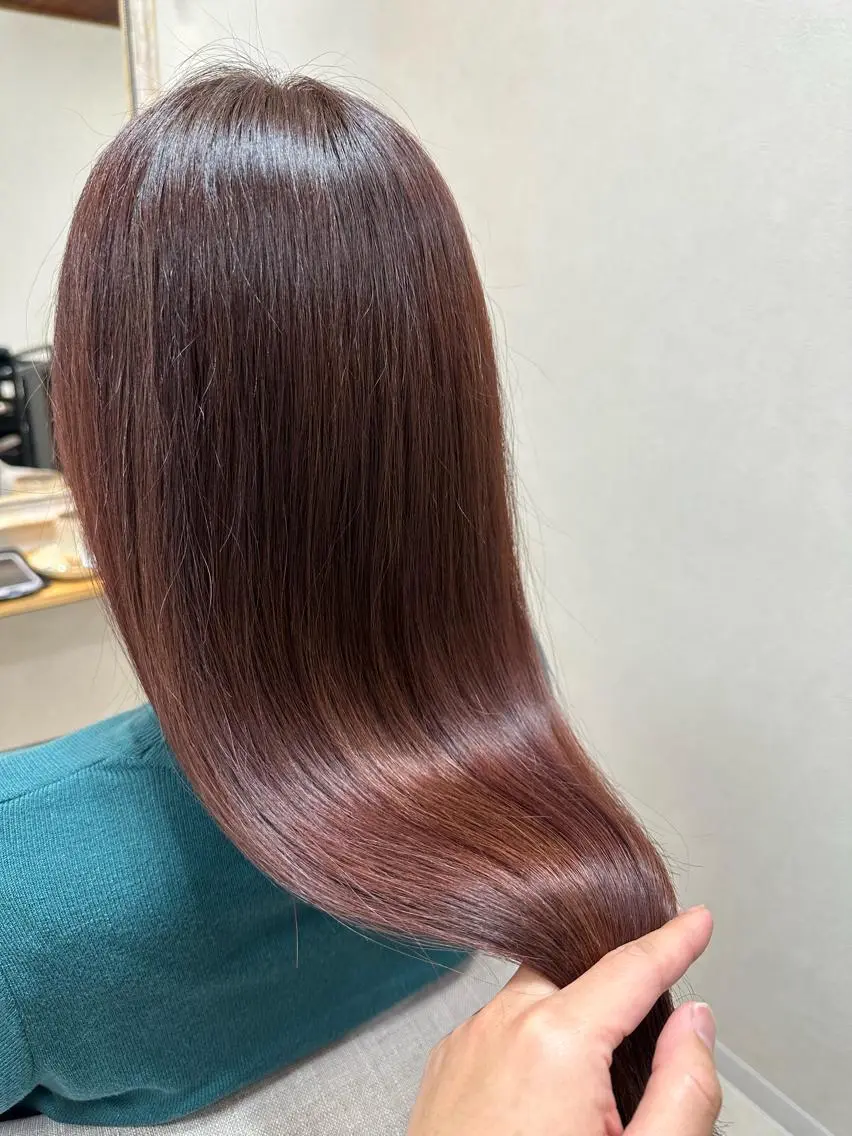 ロング カラー カット ヘアカラー トリートメント 池田 雄太 ✨美髪縮毛矯正✨のヘアスタイル