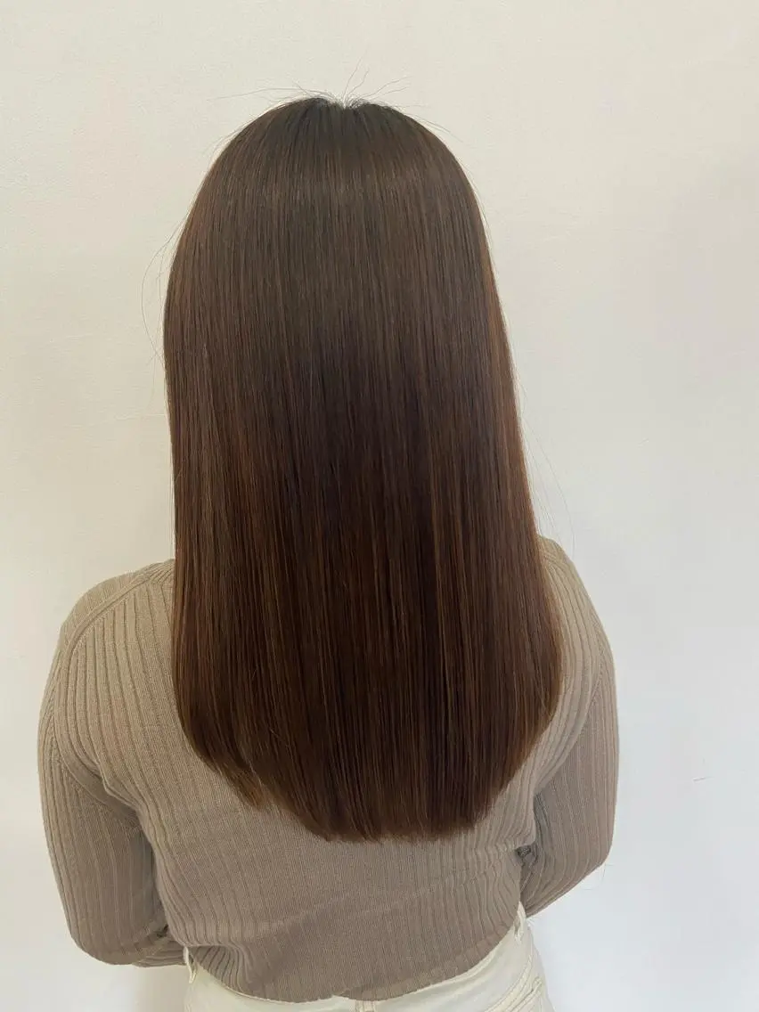ロング カラー パーマ 統括ディレクター kuriのヘアスタイル