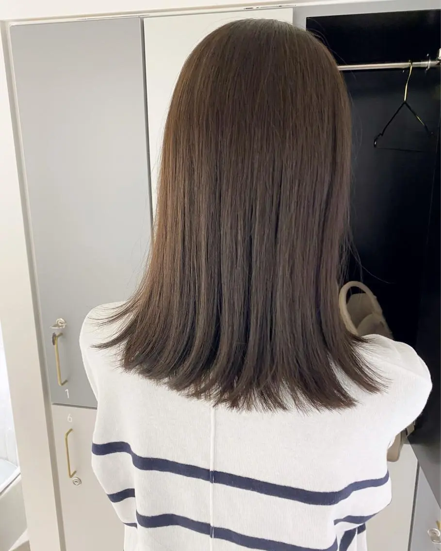 ミディアム カラー LOVESTOIKE 堂本のヘアスタイル